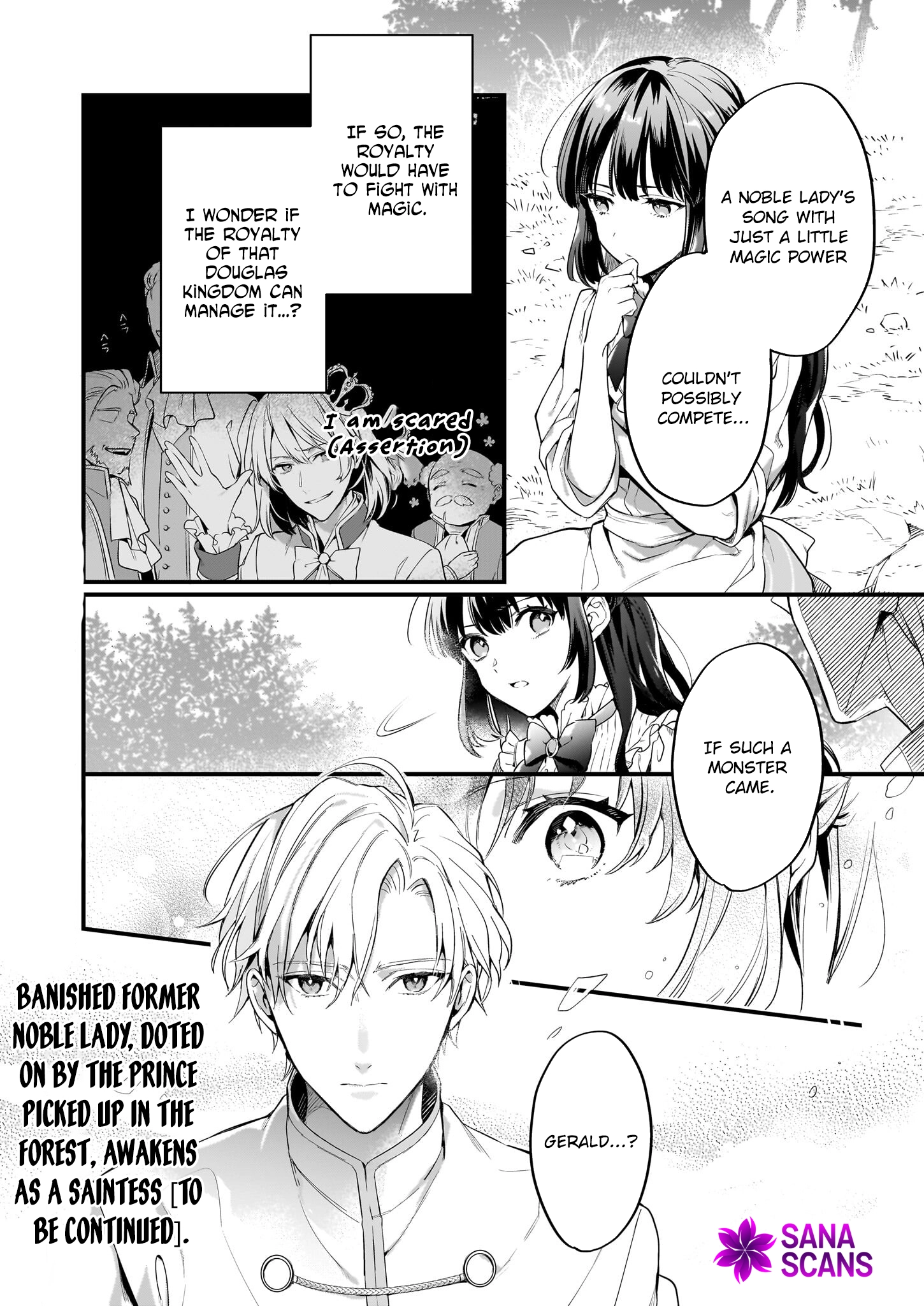 The Exiled Former Lady Loved by a Prince She Found in the Forest, Awakening as a Saint. Chapter 4 Page 20